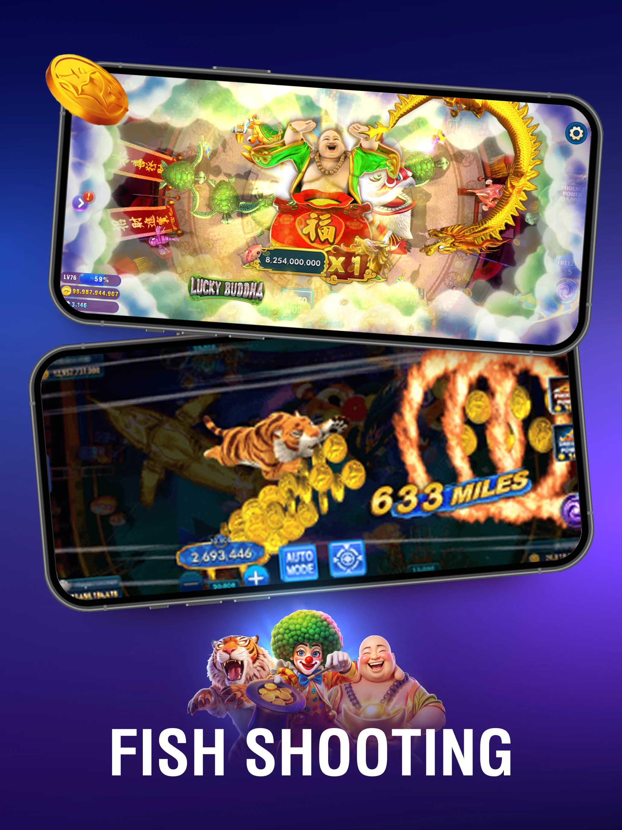 Ocean Fishooter-fishing king 3 screenshot