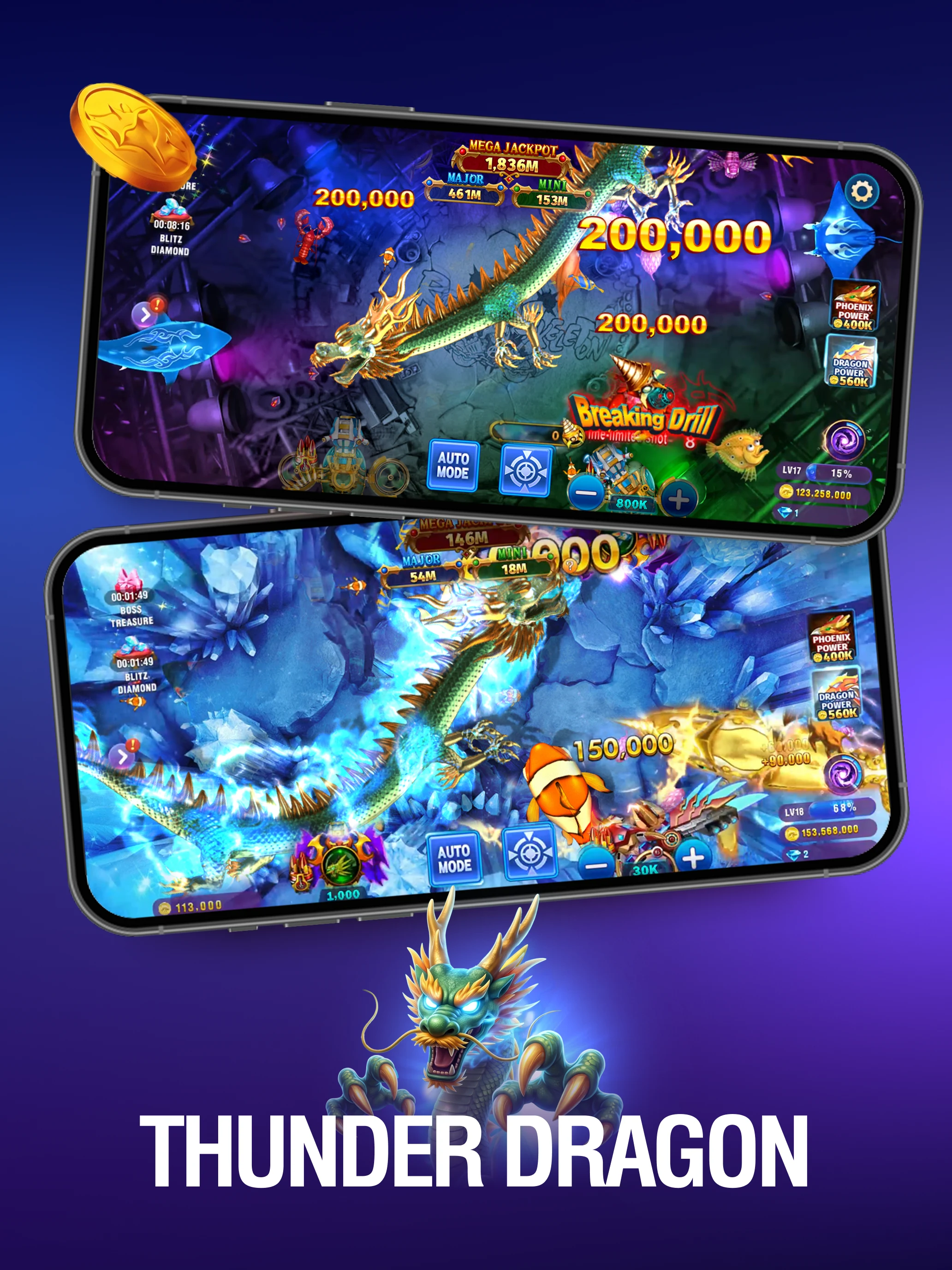 Ocean Fishooter-fishing king 3 screenshot